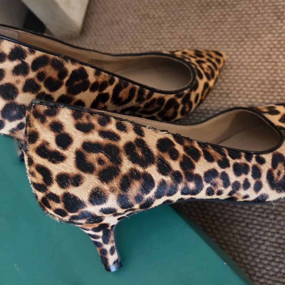 ALFANI Cheetah Small Heeled Pumps - NEW - Picture 5 of 5